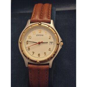 Jostens Men's Watch. 36mm. New With Box And Papers. New Battery.